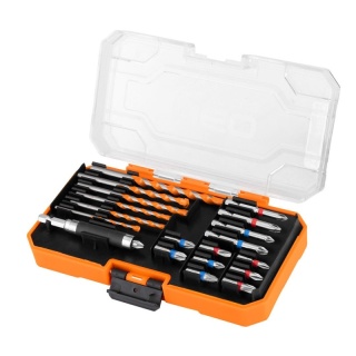 Zestaw wierteł i bitów d wkrętaki w pudełku 20 elementów NEO TOOLS 56-611