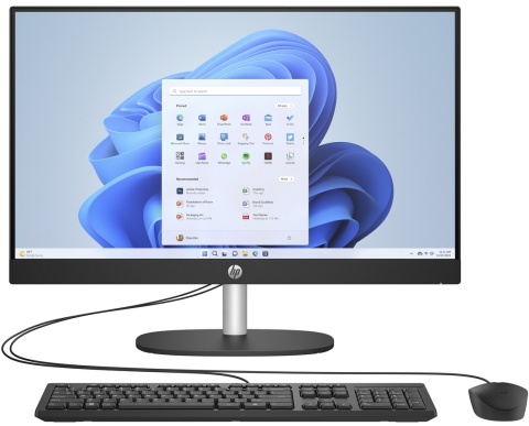 AiO HP 24 FullHD IPS Intel Core i3-N300 8-rdzeni 8GB DDR4 512GB SSD NVMe Windows 11 + klawiatura i mysz