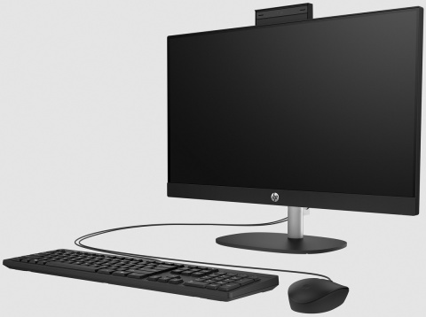 AiO HP 24 FullHD IPS Intel Core i3-N300 8-rdzeni 8GB DDR4 512GB SSD NVMe Windows 11 + klawiatura i mysz