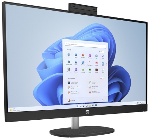 AiO HP 27 FullHD IPS AMD Ryzen 5 7520U 4-rdzenie 16GB LPDDR5 1TB SSD NVMe Windows 11 + klawiatura i mysz