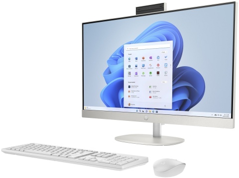 AiO HP 27 FullHD IPS AMD Ryzen 5 7520U 4-rdzenie 16GB LPDDR5 512GB SSD NVMe Windows 11 + klawiatura i mysz