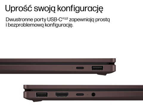 Dotykowy HP OmniBook X Flip 14 Next Gen AI 3K OLED 120Hz AMD Ryzen AI 9 465 10-rdzeni 32GB LPDDR5x 1TB SSD NVMe Win11 Copilot+