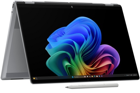 Dotykowy HP OmniBook X Flip 16 Next Gen AI 3K OLED 120Hz AMD Ryzen AI 7 350 8-rdzeni 24GB LPDDR5x 512GB SSD NVMe W11 Active Pen