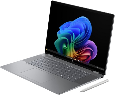 Dotykowy HP OmniBook X Flip 16 Next Gen AI 3K OLED 120Hz Ryzen AI 7 350 8-rdzeni 32GB LPDDR5x 1TB SSD Win11 Active Pen - OUTLET