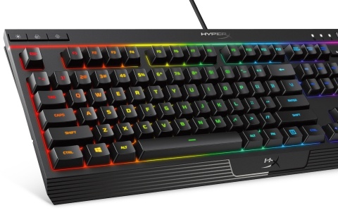 Klawiatura przewodowa gamingowa HyperX Alloy Core RGB LED 5 stref podświetlenia, anti-ghosting, USB 4P4F5AA, QWERTY US/PL