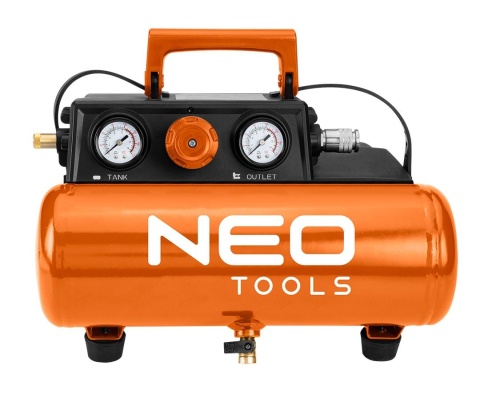 Kompresor bezolejowy 3,8 l 8 bar Energy+ 18V 04-620 NEO TOOLS