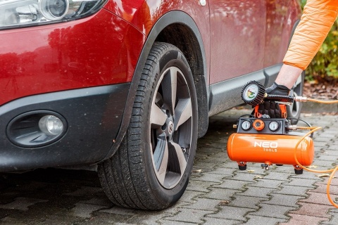 Kompresor bezolejowy 3,8 l 8 bar Energy+ 18V 04-620 NEO TOOLS