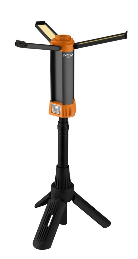 LAMPA AKUMULATOROWA ZE STATYWEM 3000 LUMENÓW NEO-TOOLS 99-137