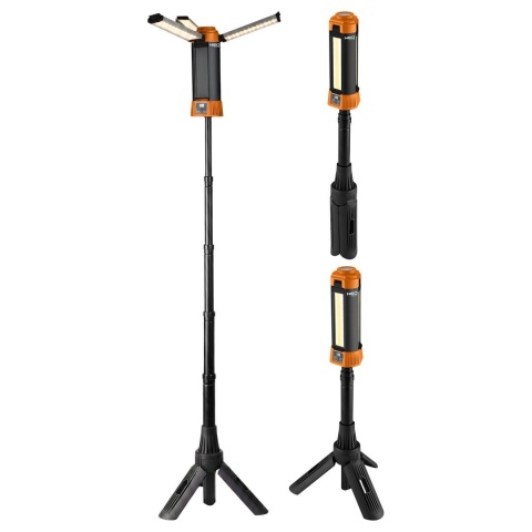 LAMPA AKUMULATOROWA ZE STATYWEM 3000 LUMENÓW NEO-TOOLS 99-137