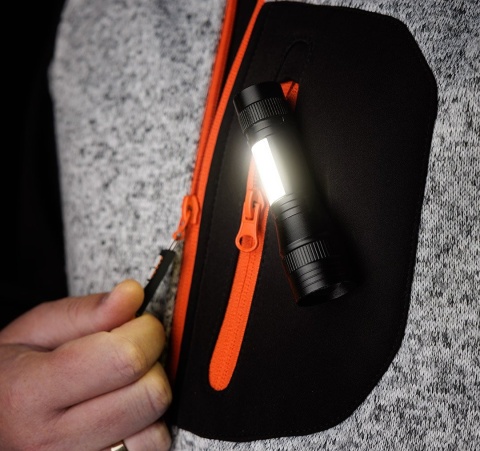 Latarka akumulatorowa dioda XPE+COB 220 lm i 150 lm USB-C 99-129 NEO TOOLS