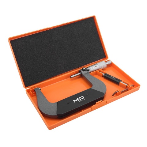 Mikrometr noniuszowy analogowy 75-100mm mikromierz zewnętrzny 75-023 NEO TOOLS