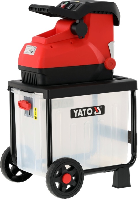 ROZDRABNIACZ DO GAŁĘZI ELEKTRYCZNY CICHY 2800 W 45 MM 55L YATO YT-852371