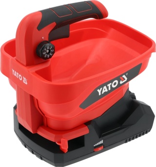 SIEWNIK AKUMULATOROWY BEZPRZEWODOWY 3,3l ROZSIEWACZ 18 V 2 AH YATO YT-86704