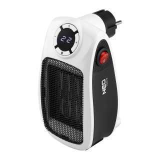 Termowentylator kontaktowy 500 W wtyczka obracana o 360° napięcie 220–240 V~50 Hz NEO TOOLS 90-158