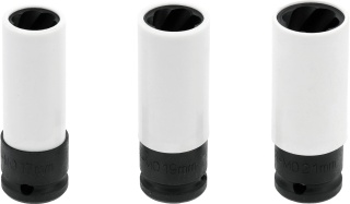 ZESTAW WYKRĘTKAKÓW DO FELG ALUMINIOWYCH CrMo 1/2" 17mm 19mm, 21mm YATO YT-05920
