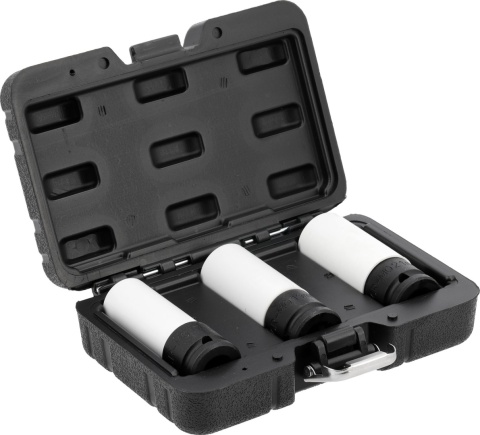 ZESTAW WYKRĘTKAKÓW DO FELG ALUMINIOWYCH CrMo 1/2" 17mm 19mm, 21mm YATO YT-05920
