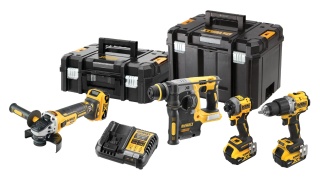 Zestaw elektronarzędzi akumulatorowy zestaw narzędzi Dewalt DCK429P3T-QW