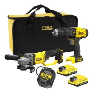 Zestaw wiertarko wkrętarka udarowa + szlifierka FATMAX STANLEY SFMCK471D2S-QW