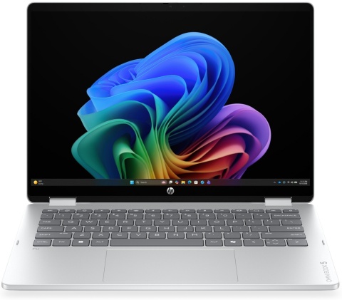 Dotykowy 2w1 HP OmniBook 5 Flip NGAI 14 2K IPS Intel Core Ultra 5 322 6-rdzeni 16GB LPDDR5x 512GB SSD NVMe Windows 11