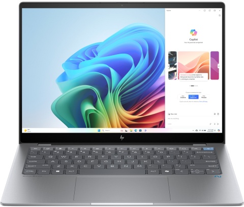 Dotykowy HP OmniBook X 14 2.2K IPS Snapdragon X Elite X1E-78-100 12-rdzeni 32GB LPDDR5x 1TB SSD NVMe Windows 11