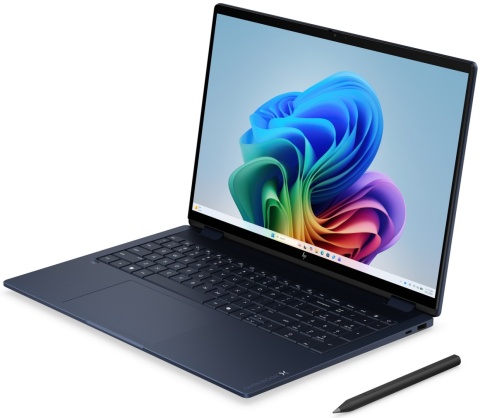 Dotykowy HP OmniBook X Flip 16 Next Gen AI 3K OLED 120Hz Intel Core Ultra 5 325 8-rdzeni 16GB LPDRD5x 512GB SSD NVMe Win11 Pen