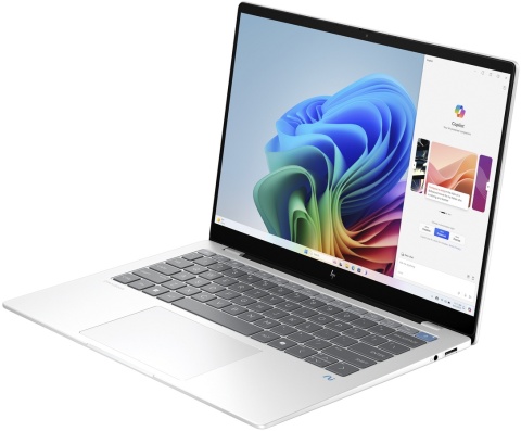 HP OmniBook X 14 2.2K IPS Snapdragon X Plus X1P-42-100 8-rdzeni 16GB LPDDR5x 512GB SSD NVMe Windows 11