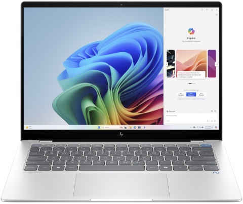 HP OmniBook X 14 2.2K IPS Snapdragon X Plus X1P-42-100 8-rdzeni 16GB LPDDR5x 512GB SSD NVMe Windows 11