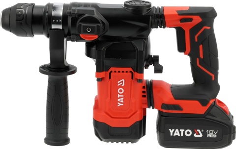 MŁOTOWIERTARKA SDS+ 18V 3.8J BL 4.0 AH BEZSZCZOTKOWA BARDZO MOCNA YT-827740 YATO