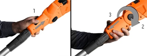PILARKA ŁAŃCUCHOWA NOŻYCE DO ŻYWOPŁOTU 2 W 1 NA WYSIĘGNIKU 04-634 NEO TOOLS