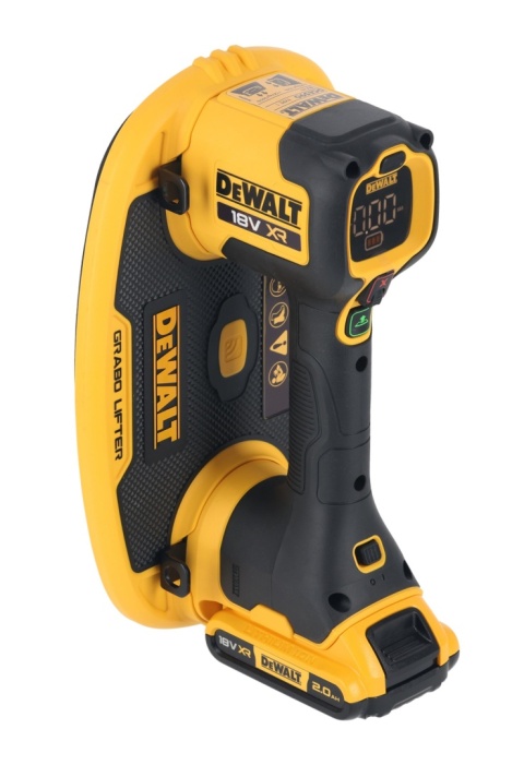 Podnośnik próżniowy akumulatorowy 18 V XR 1x2 Ah zestaw DCE590D1T-QW DEWALT