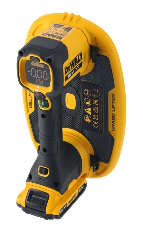 Podnośnik próżniowy akumulatorowy 18 V XR 1x2 Ah zestaw DCE590D1T-QW DEWALT