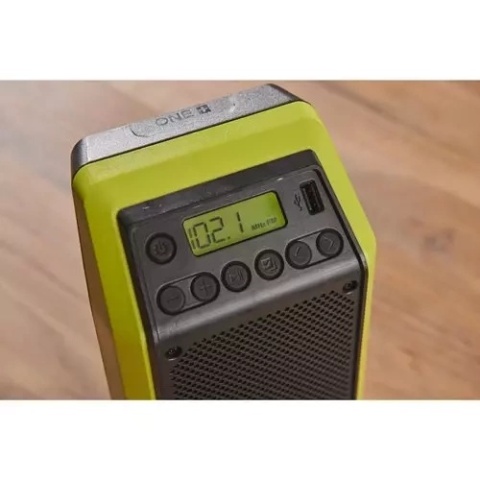 RYOBI RADIO AM/FM AKUMULATOROWE Z BLUETOOTH 18V ONE+ USB RR18-0