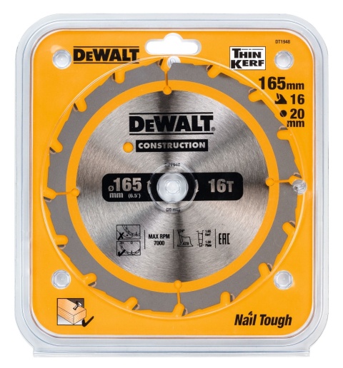 Tarcza do drewna do pilarek ręcznych DT1948 DeWalt