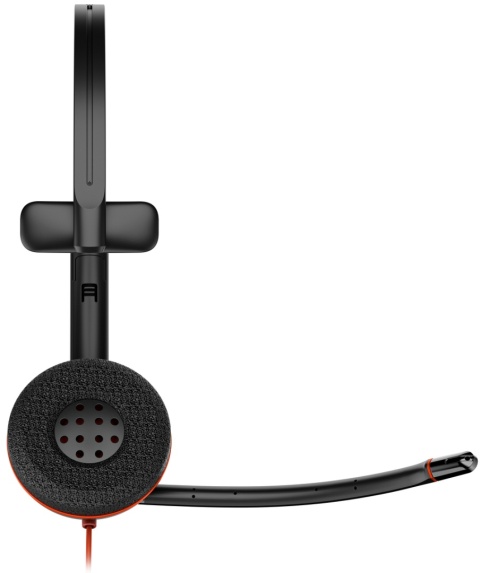 Słuchawki przewodowe HP Poly Blackwire 3210 USB-C USB-A ANC redukcja szumu 8X214AA