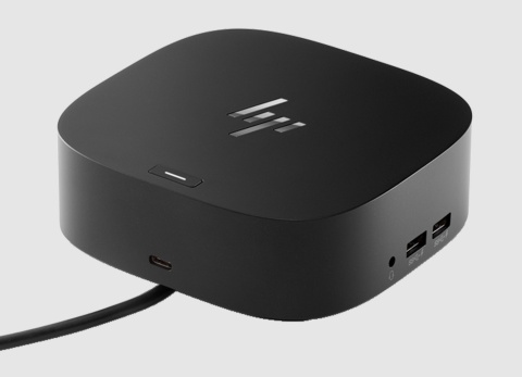 Stacja dokująca HP USB-C Dock G5 5TW10AA, 4x USB 3.0, 2x DisplayPort, HDMI 2.0, RJ-45, audio jack, USB Type-C PD 100W