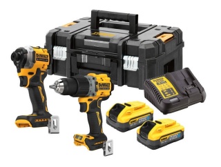 Zestaw elektronarzędzi DCK2050P2T 18V XR DCD805+DCF850 2x5 Ah TSTAK DeWALT