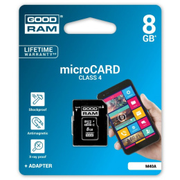 Karta MicroSD GoodRam 8GB (M40A-0080R11)
