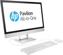 AiO HP Pavilion 24 FullHD IPS Intel Core i5-7400T QUAD 8GB 128GB SSD +1TB HDD AMD Radeon 530 2GB Windows 10 +klawiatura i mysz