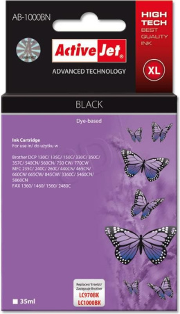 Activejet tusz AB-1000BN / LC1000BK (black)