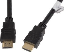 Kabel Lanberg HDMI - HDMI 0.5m Czarny (CA-HDMI-10CC-0005-BK)