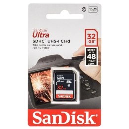 Karta pamięci SanDisk 32GB Ultra UHS-I SDHC