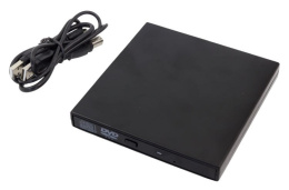 NAPĘD ZEWNĘTRZNY PRZENOŚNY CD DVD USB SLIM X-LINE (AK285A)