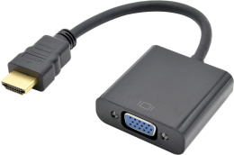 Kabel TB HDMI - D-Sub Czarny (AKTBXVAHMVGAF15)