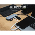 Green Cell Stacja dokująca/adapter USB-C HUB 7 portów-w-1