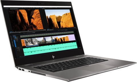 HP ZBook Studio G5 15 Intel Core i7-8750H 6-rdzeni 16GB DDR4 512GB SSD NVMe NVIDIA Quadro P1000 4GB VRAM Windows 10
