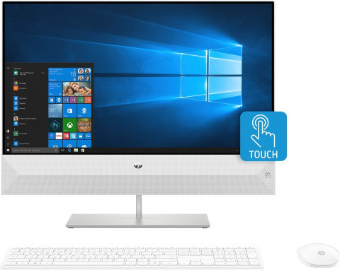 Dotykowy AiO HP Pavilion 24 FullHD Intel Core i5-8400T 8GB DDR4 256GB SSD NVMe Windows 10 +klawiatura i mysz