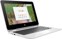 Biały dotykowy 2w1 HP Chromebook 11 x360 IPS Intel Celeron N3350 Dual-Core 4GB 64GB SSD Chrome OS