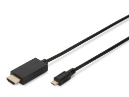 Kabel adapter Assmann HDMI - microUSB M/M 1m