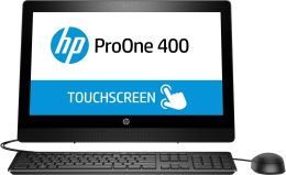 Dotykowy AiO HP ProOne 400 G3 20 Intel Core i3-7100T 4GB DDR4 500GB HDD Windows 10 Pro +klawiatura i mysz