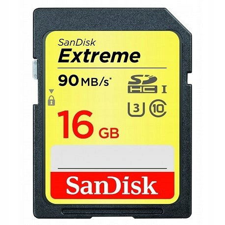 Karta pamięci SanDisk Extreme SDHC 16GB 90MB/s